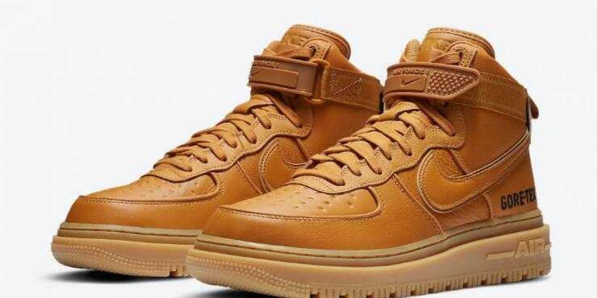 New Drop Nike Air Force 1 Gore-Tex Boot Wheat for Sale